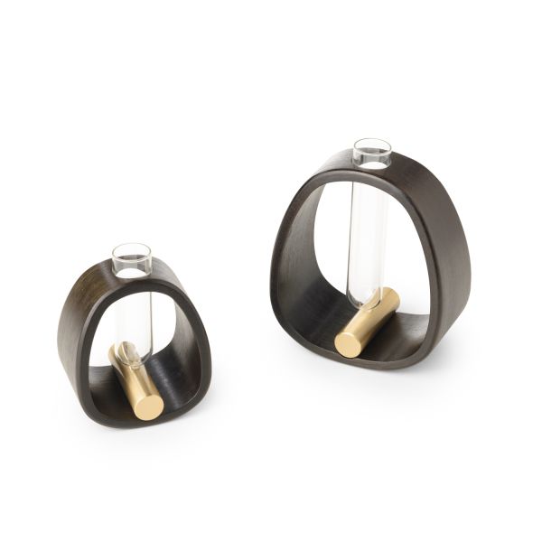 Vasin Brown frame Single flower_2sizes